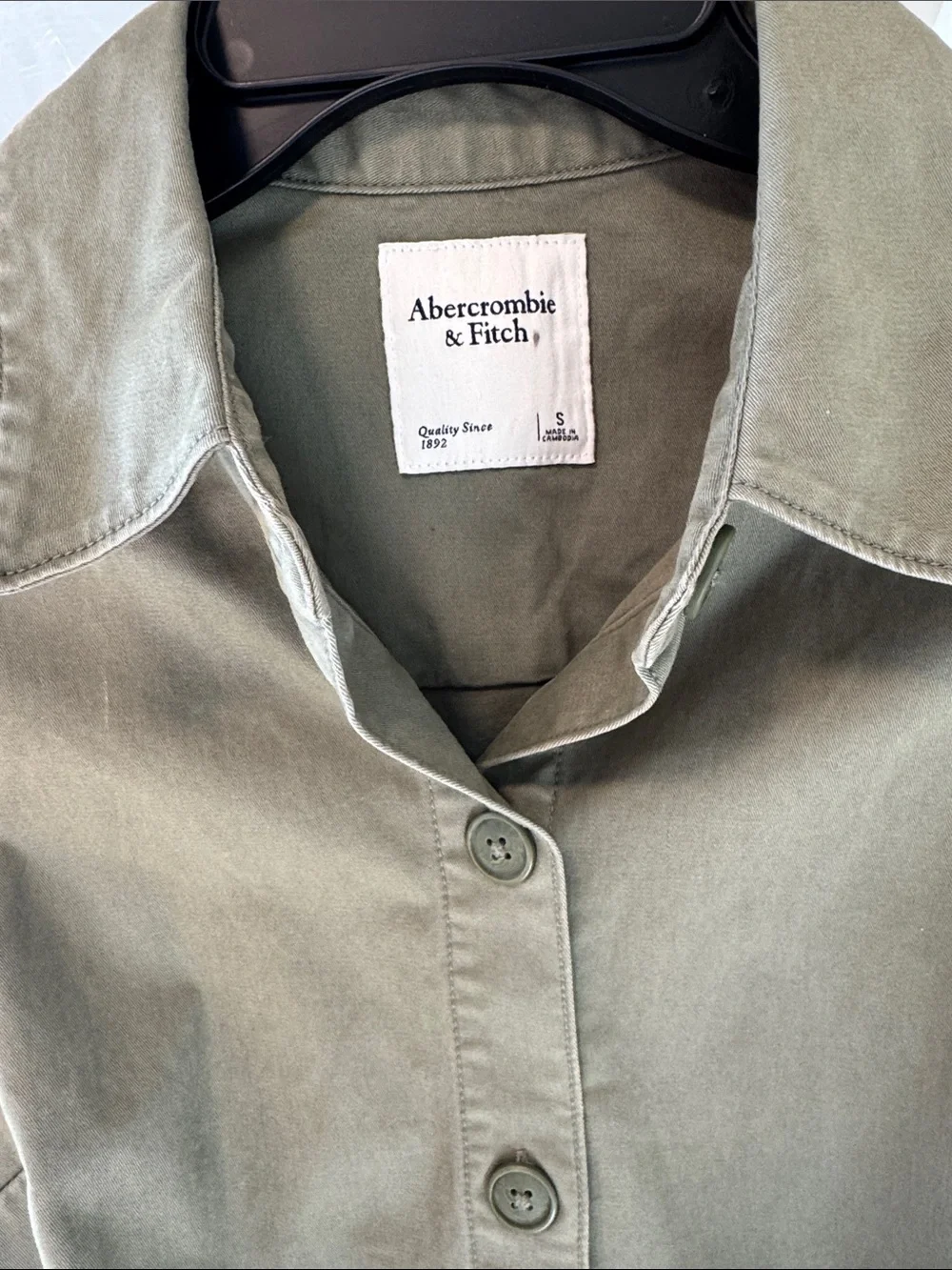 Abercrombie & Fitch sleeveless utility